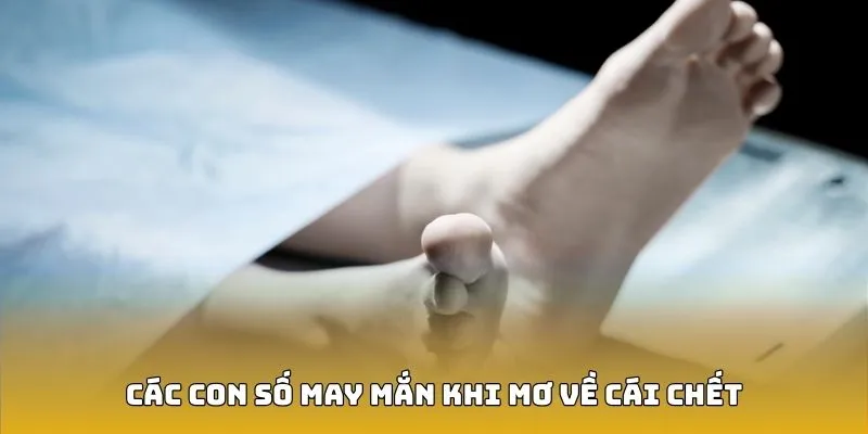 Các con số may mắn khi mơ về cái chết