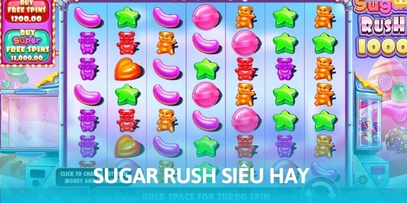 Game Sugar Rush vô cùng hấp dẫn tại HM88